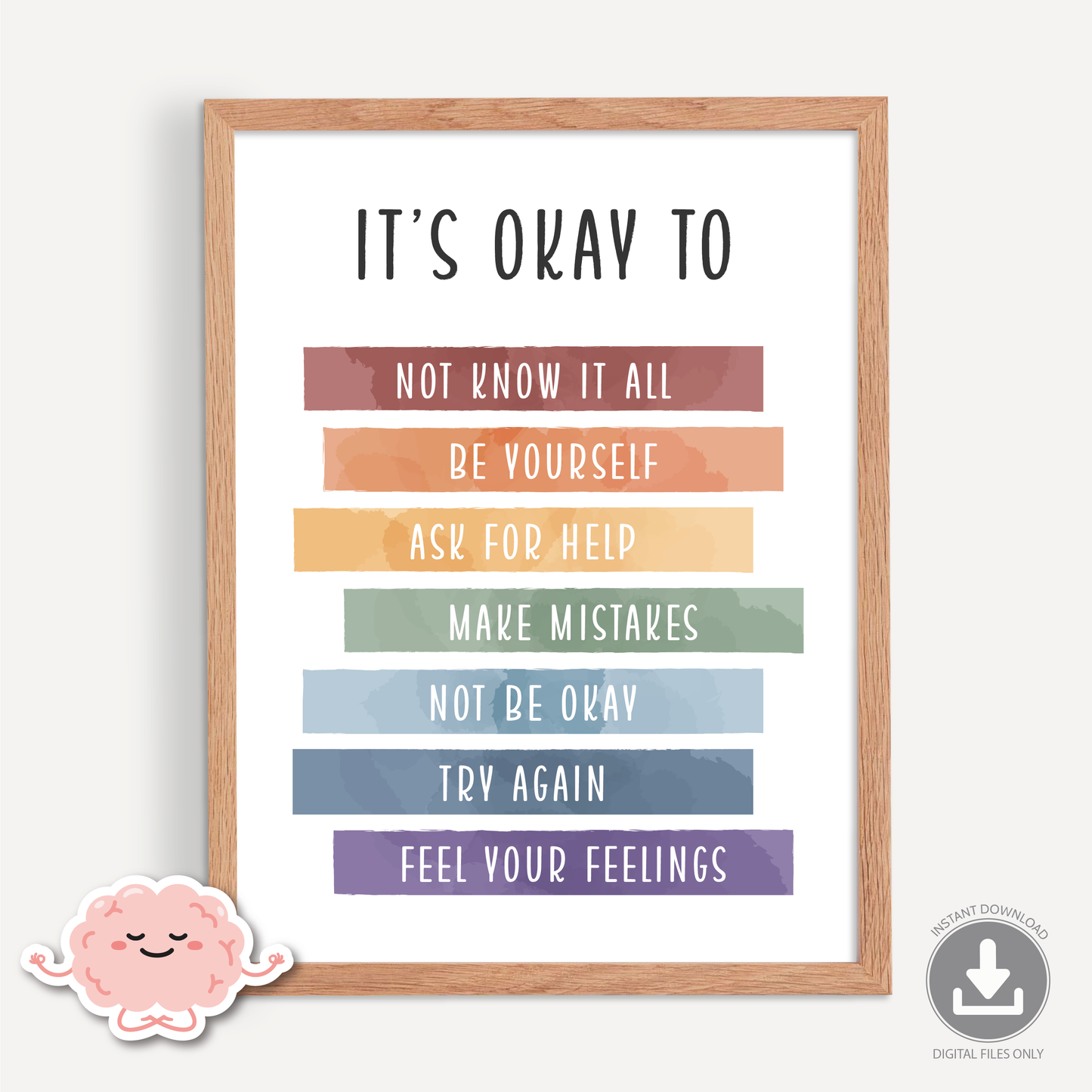 It's Okay To Be Yourself