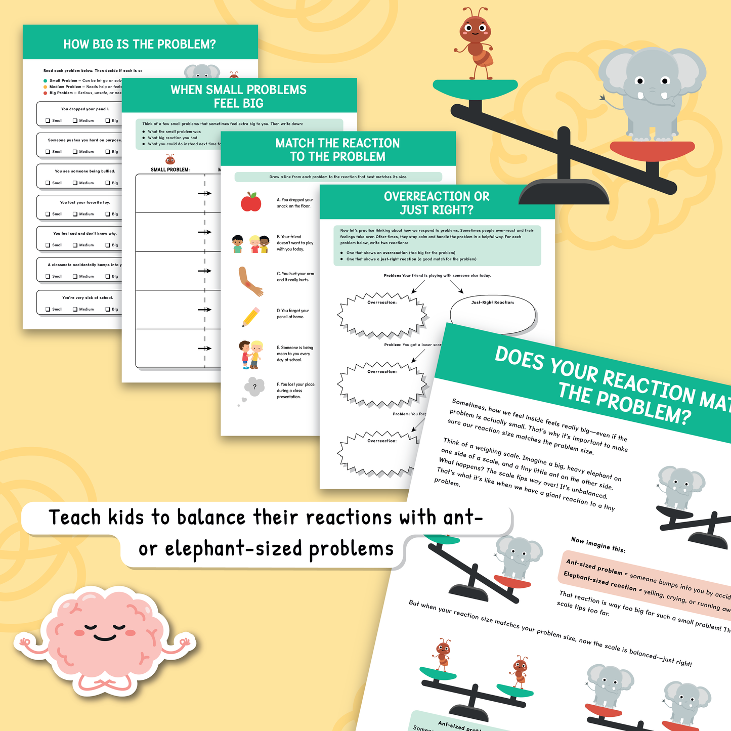 How Big is the Problem? Worksheets