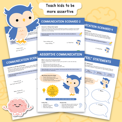 Communication Styles Activities for Kids and Teens
