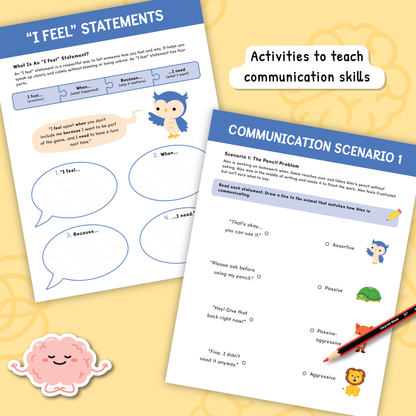 Communication Styles Activities for Kids and Teens