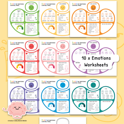 Inside My Emotions Workbook for Kids