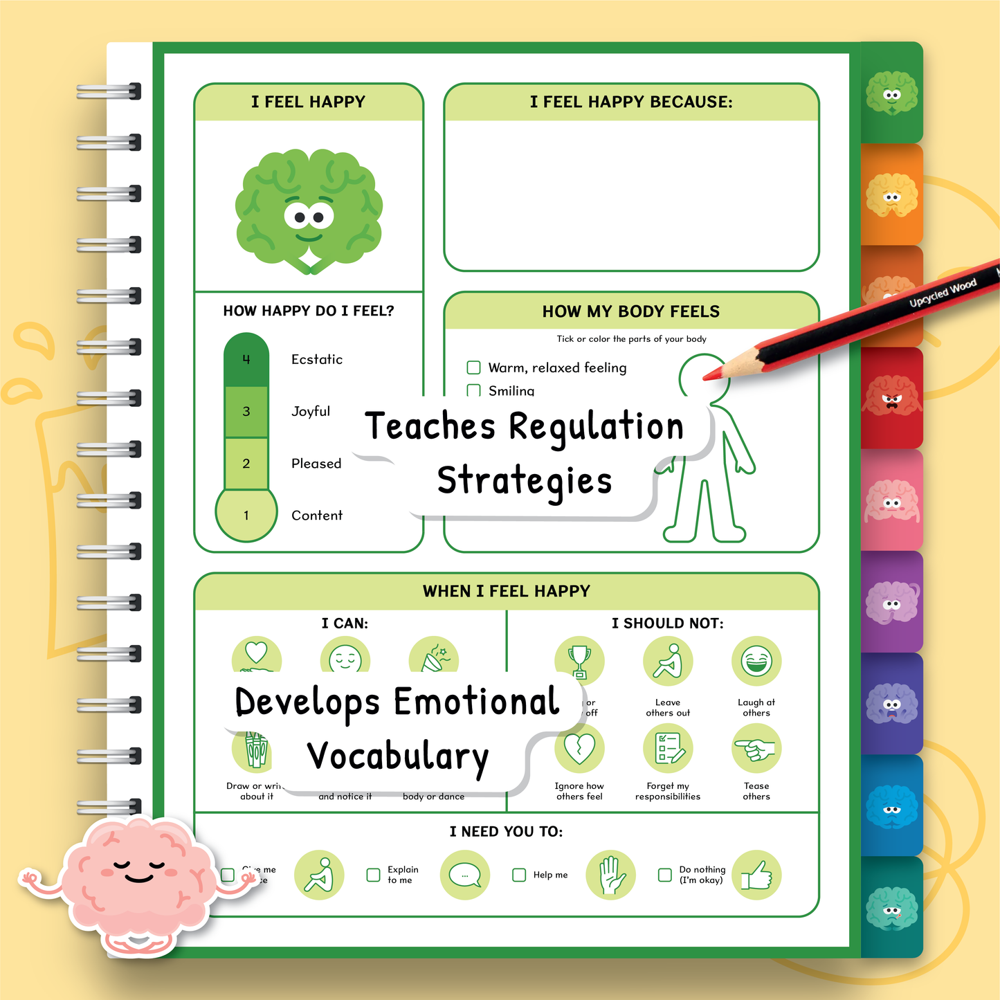 Feelings and Emotions Book for Kids