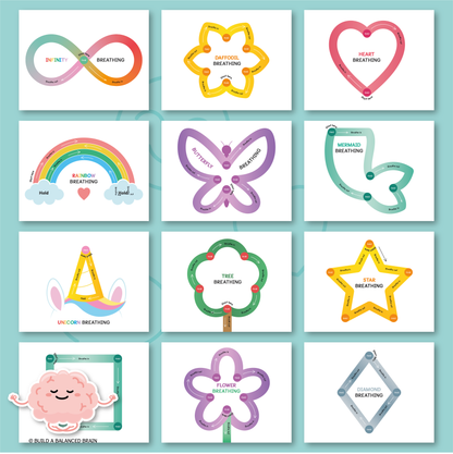 Mindfulness Finger Tracing Cards