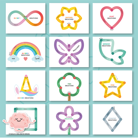 Mindfulness Finger Tracing Cards