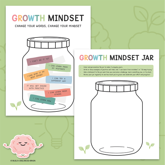 Growth Mindset Jar