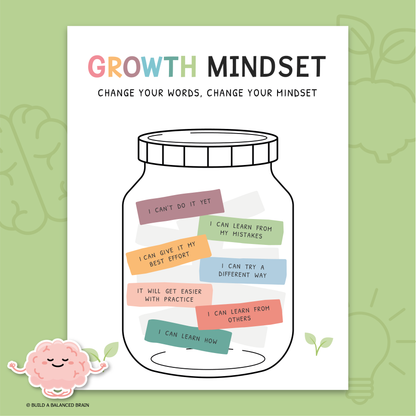 Growth Mindset Jar