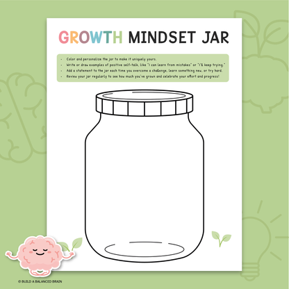 Growth Mindset Jar