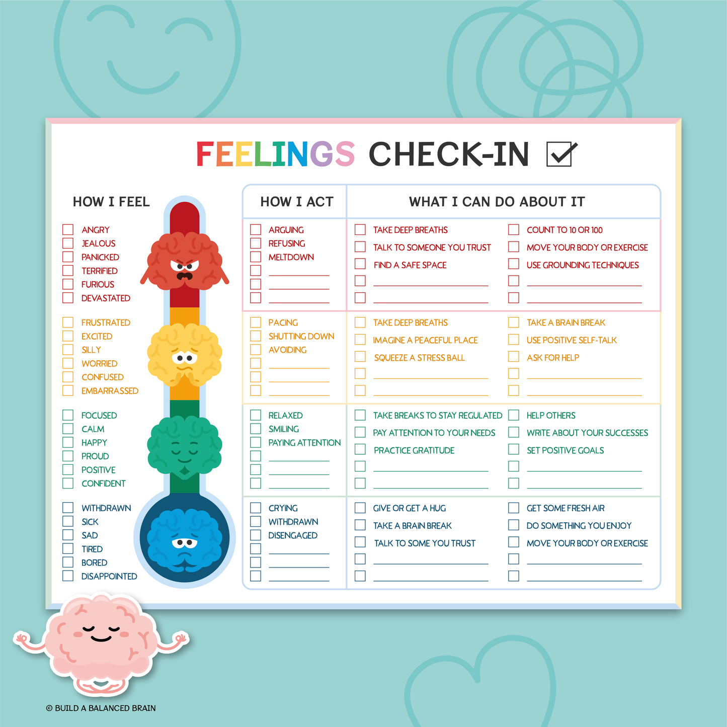 Feelings and Emotions Bundle