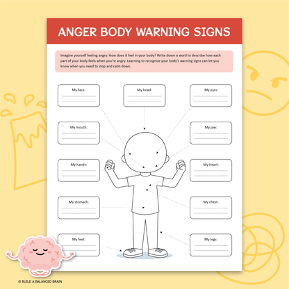Anger Body Warning Signs