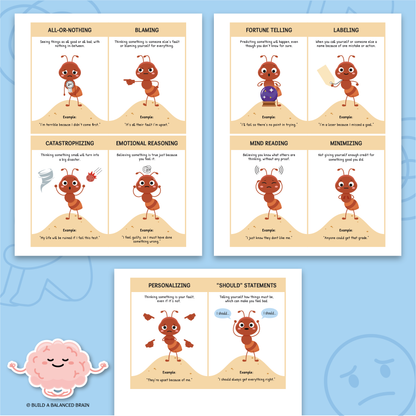 ANTs Automatic Negative Thoughts Cards