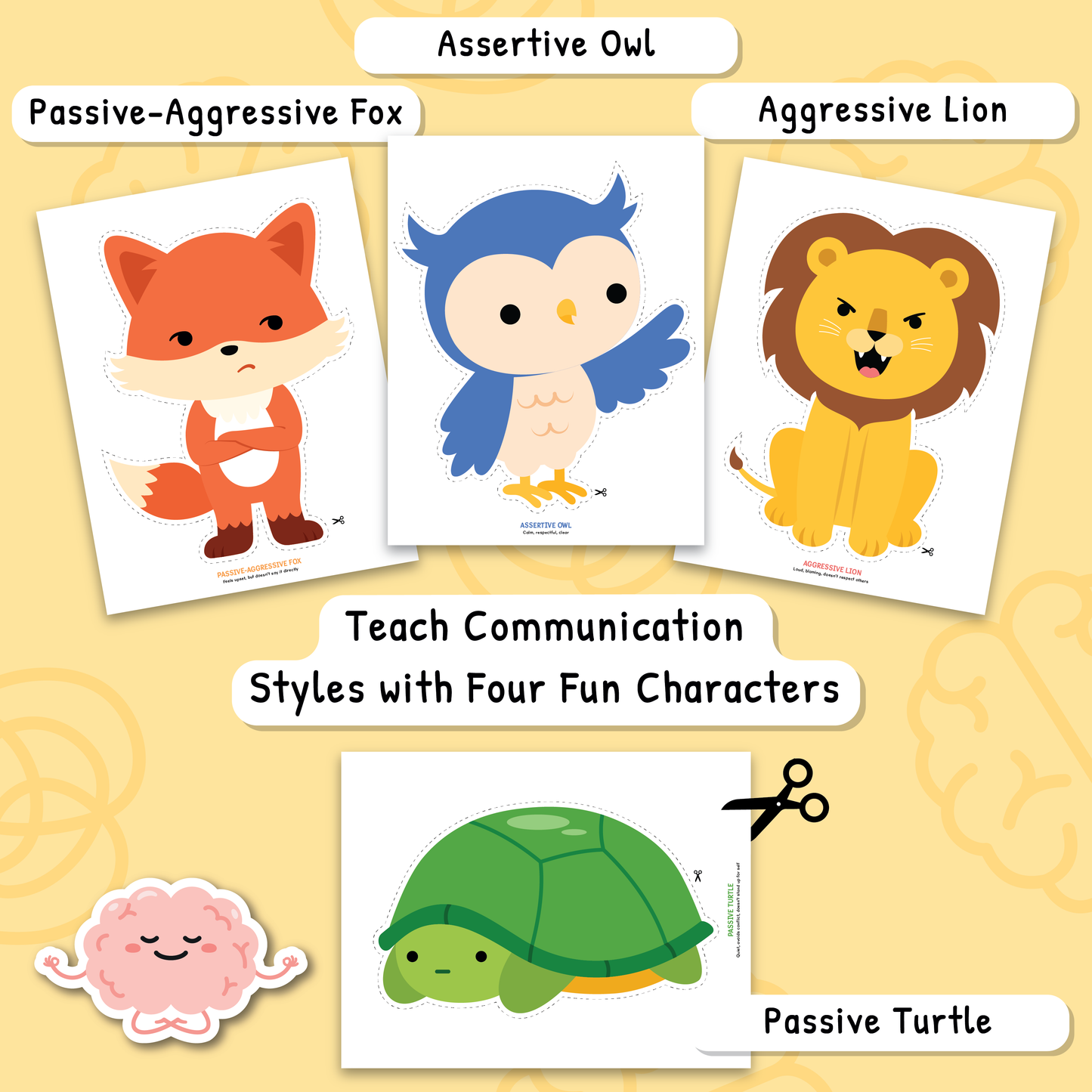 Communication Styles Activities for Kids and Teens
