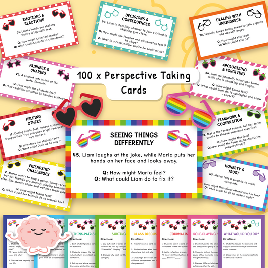 Perspective Taking Scenario Cards for Kids
