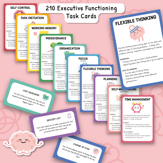 ADHD Executive Functioning Skills Task Cards