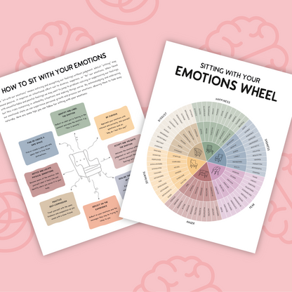 Sitting with Your Emotions Worksheets