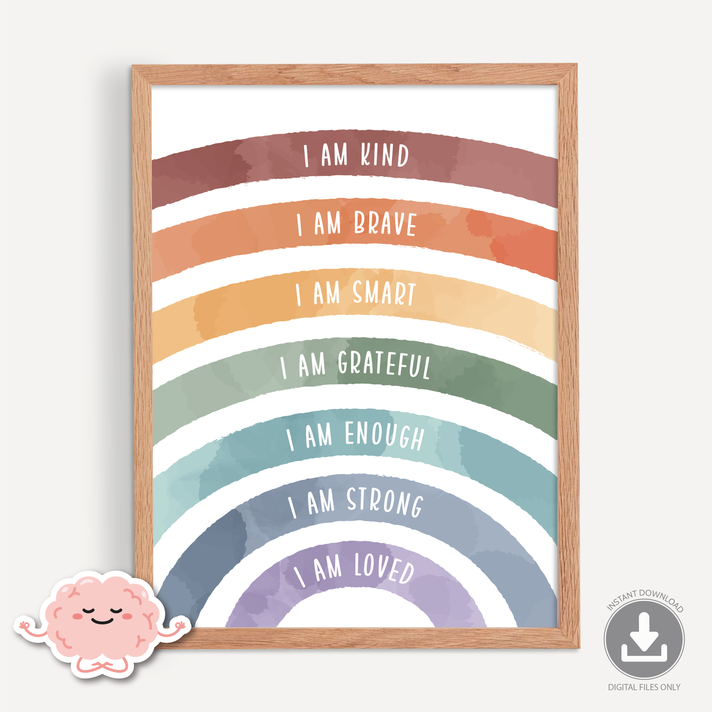 Positive Affirmations Rainbow