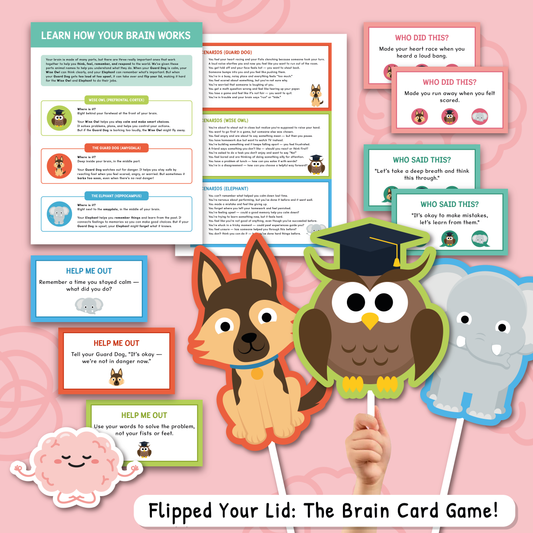 Flip Your Lid Self-Regulation Card Game