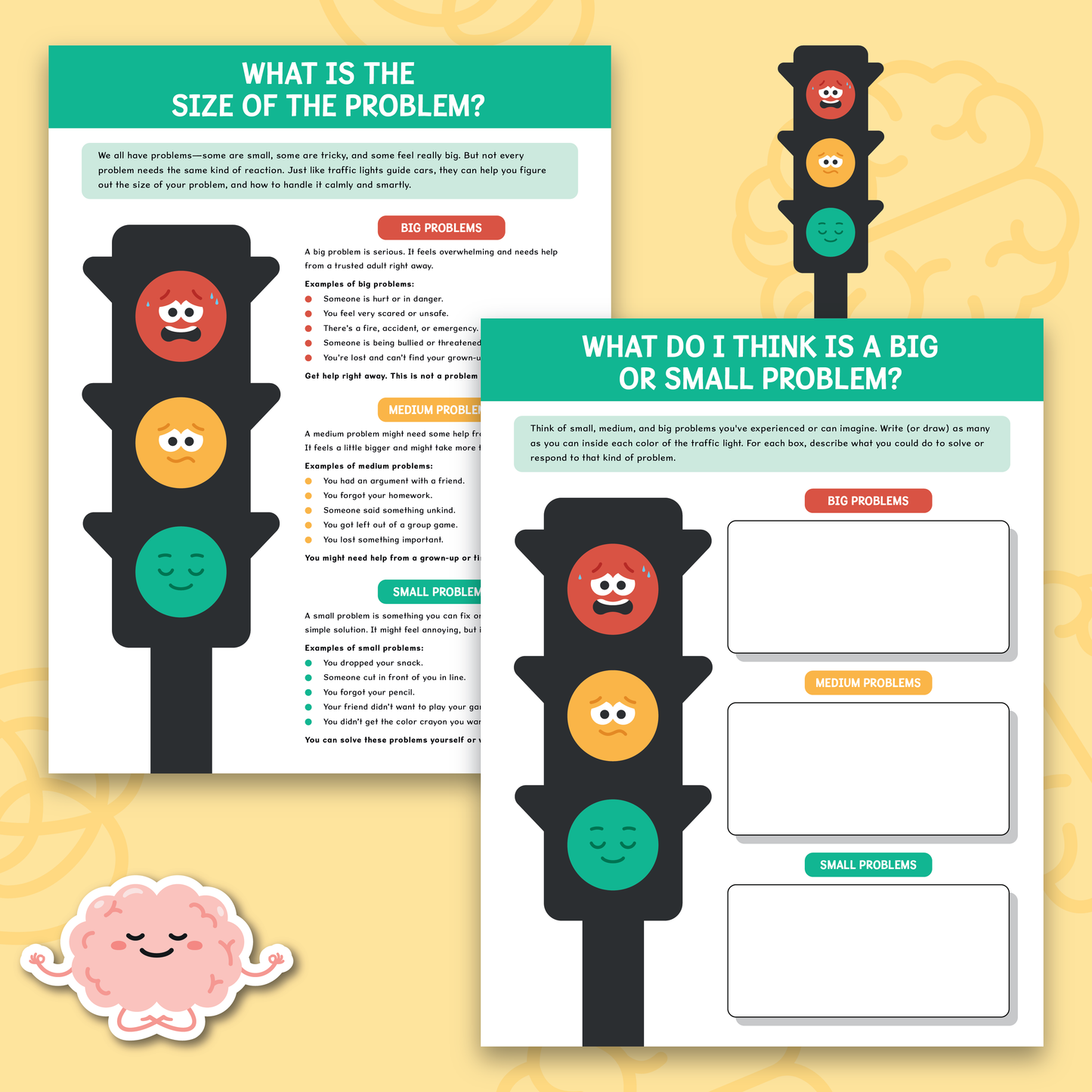 Problem Solving Skills for Kids Worksheets