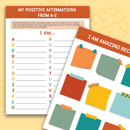 Self-Esteem Worksheets for Kids