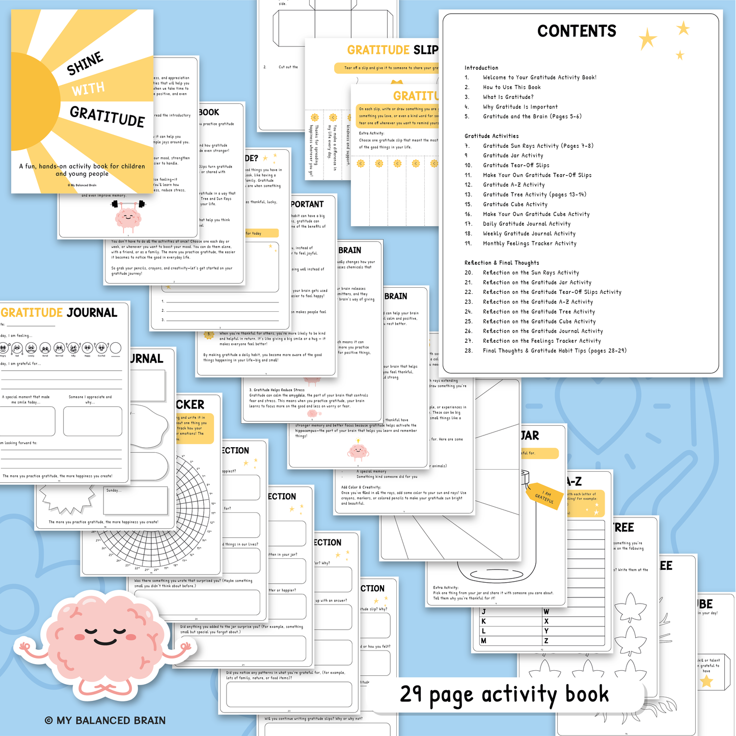 Gratitude Activity Book