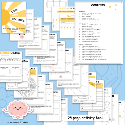 Gratitude Activity Book