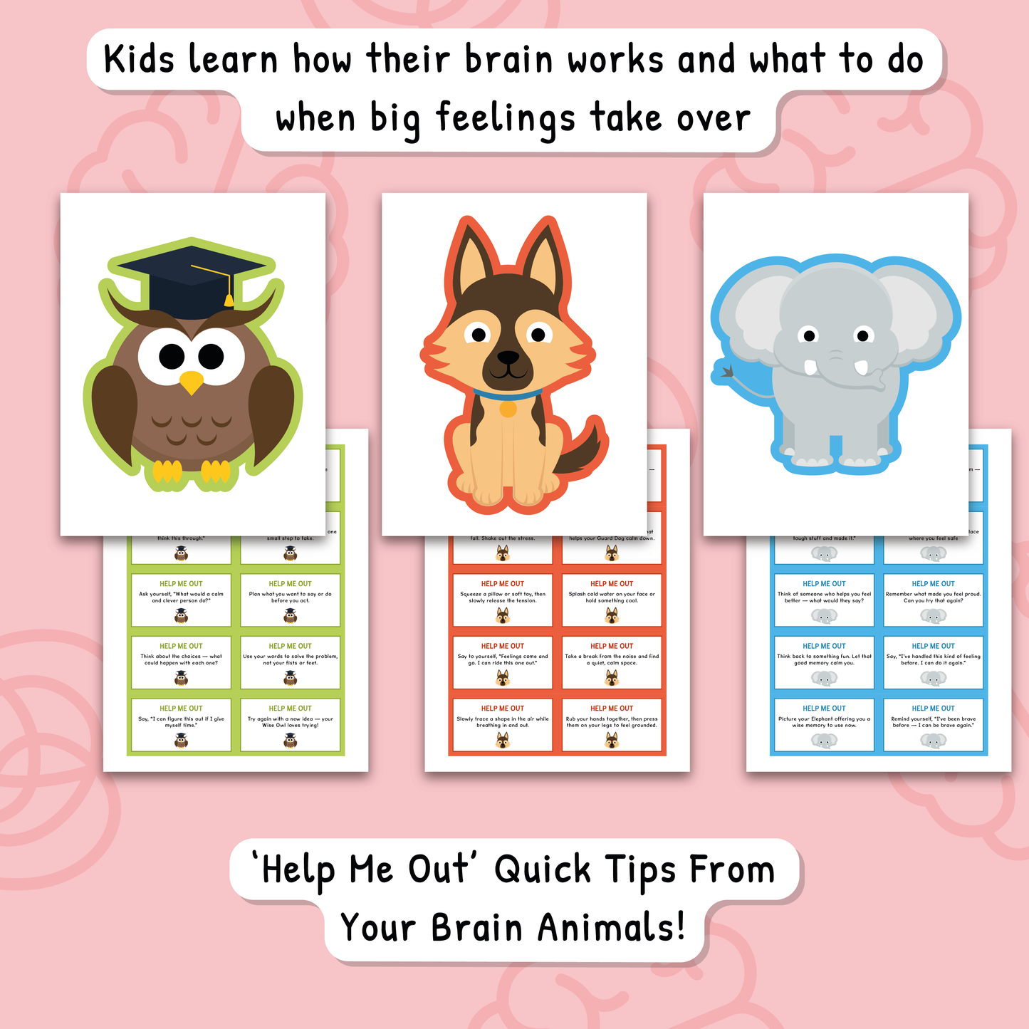 Flip Your Lid Self-Regulation Card Game