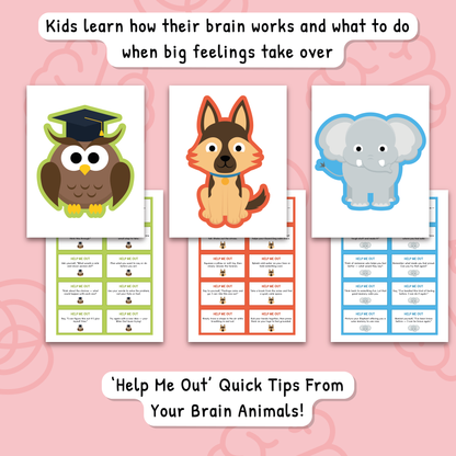 Flip Your Lid Self-Regulation Card Game