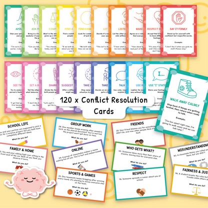 Conflict Resolution Cards for Kids