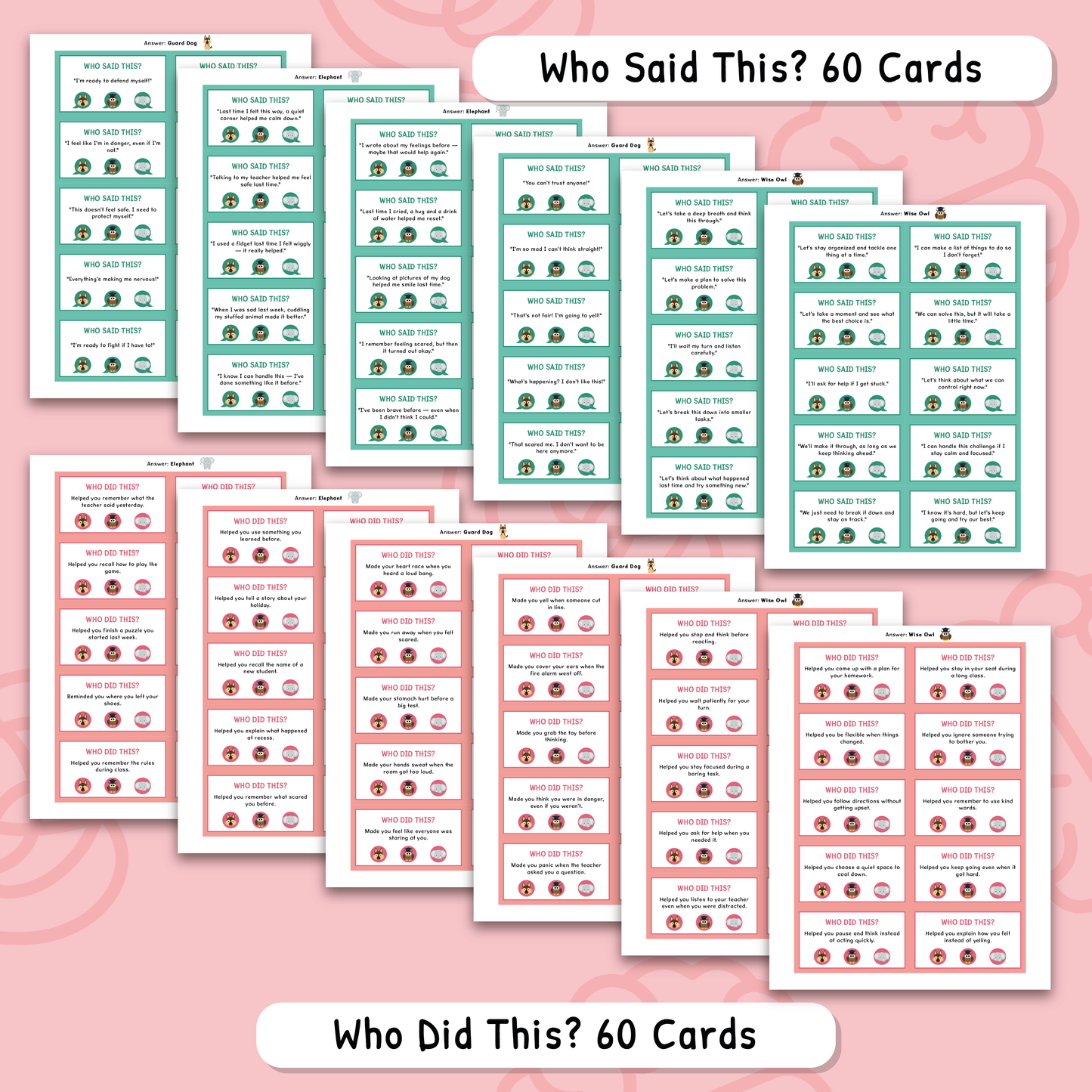 Flip Your Lid Self-Regulation Card Game