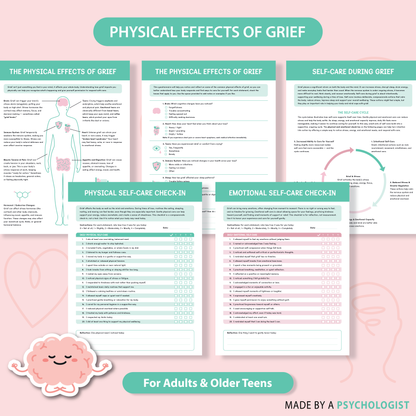 Grief & Loss Workbook for Adults and Teens