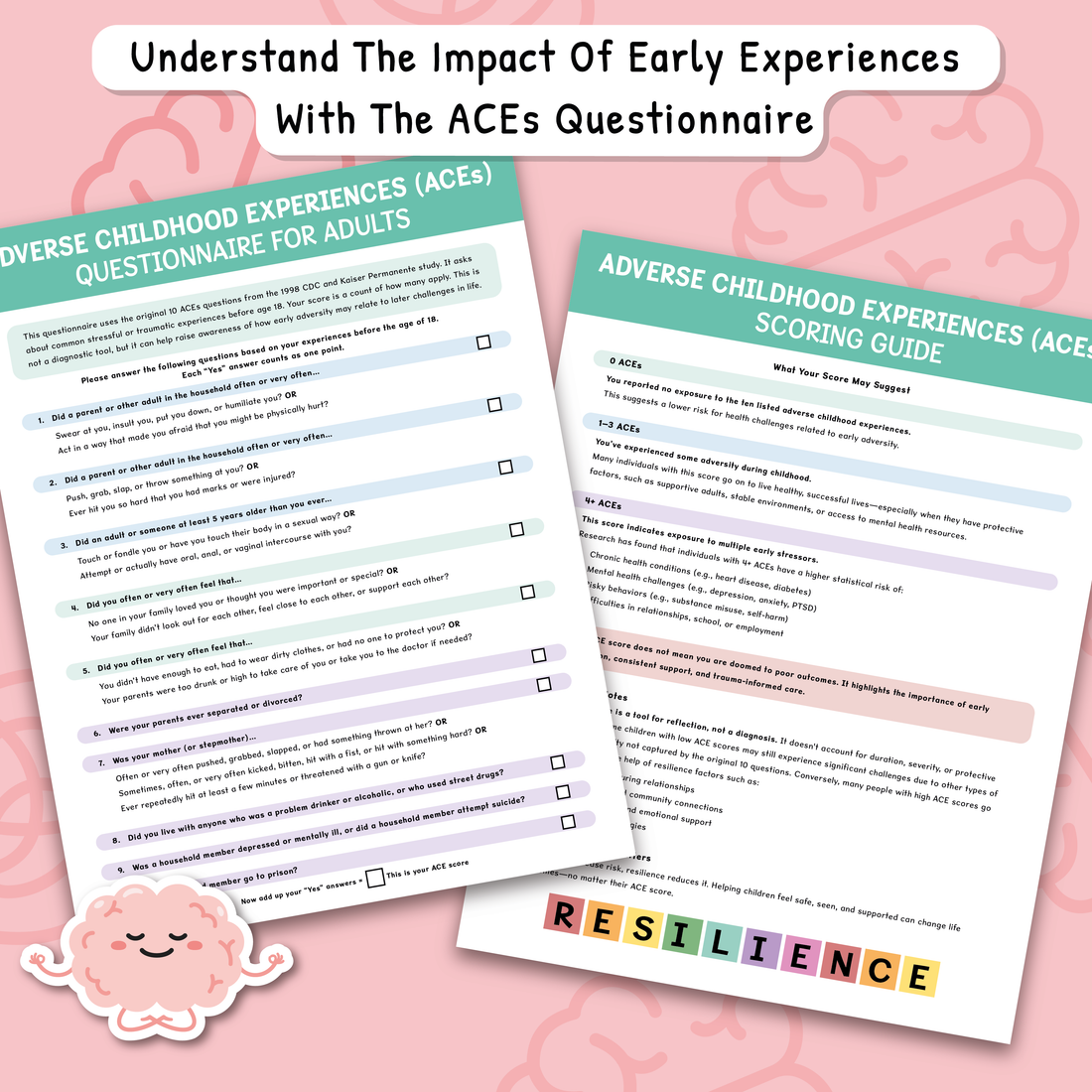ACEs Questionnaire for Adults | Trauma Assessment Tool – Build a ...