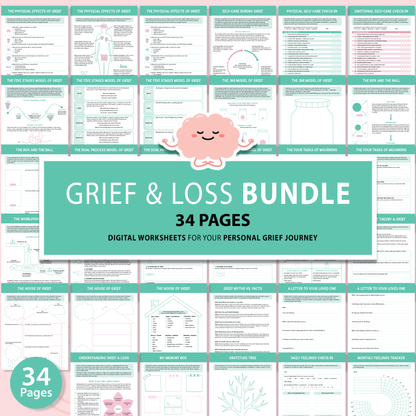 Grief & Loss Workbook for Adults and Teens