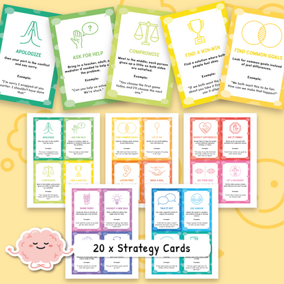 Conflict Resolution Cards for Kids