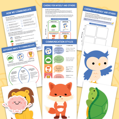 Communication Styles Activities for Kids and Teens