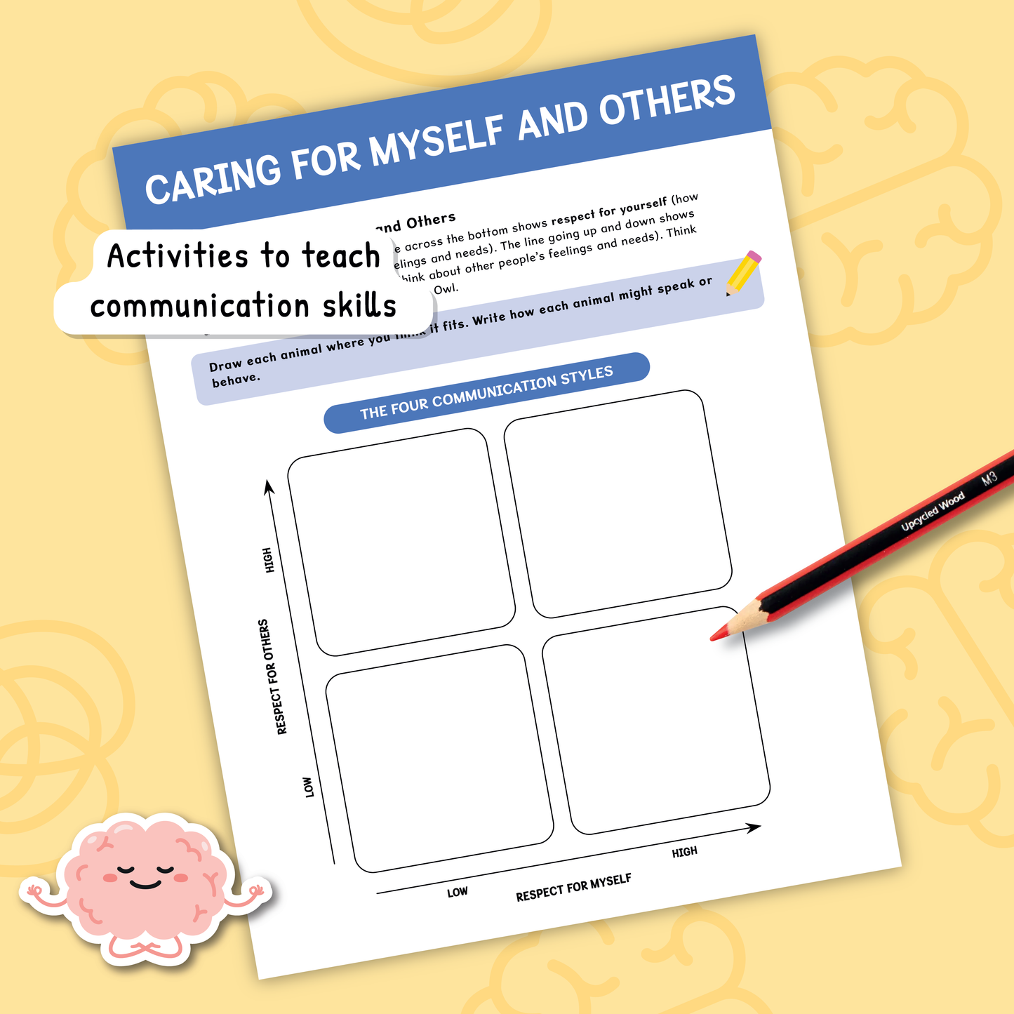 Communication Styles Activities for Kids and Teens
